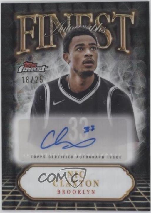 Nic Claxton [Black Geometric Refractor] #FA-NC