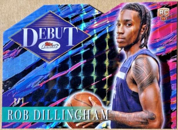 Rob Dillingham [Black Geometric Refractor] #D-3