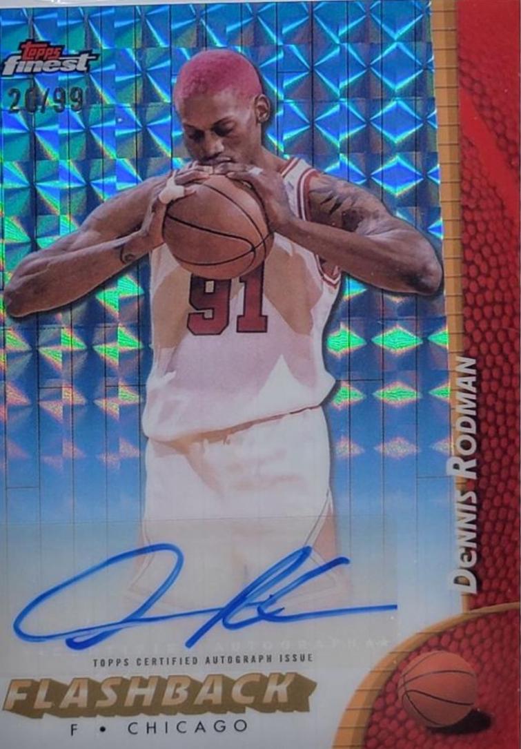 Dennis Rodman [Blue Geometric] #FBA-DR