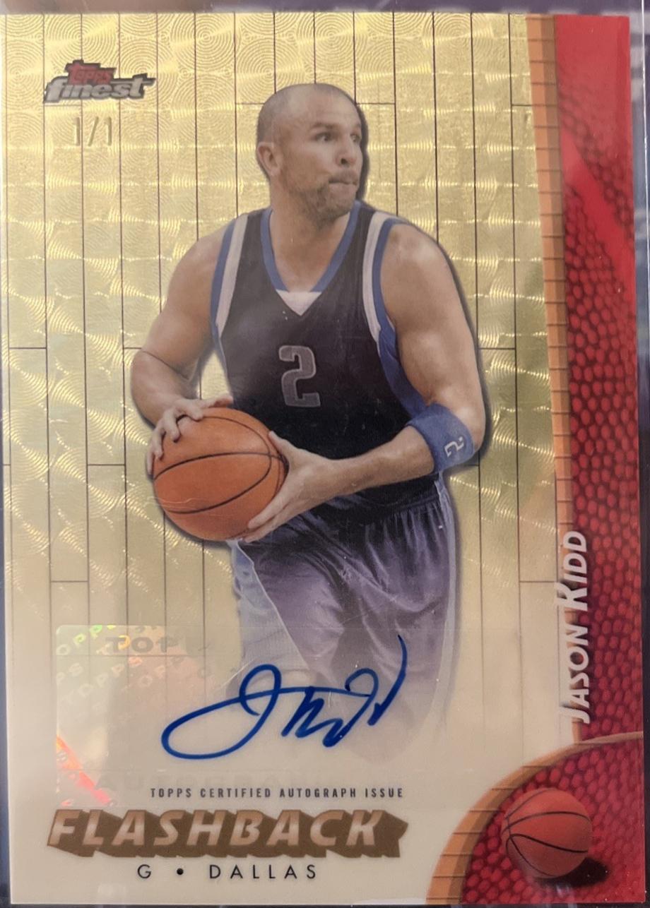 Jason Kidd [Superfractor] #FBA-JK