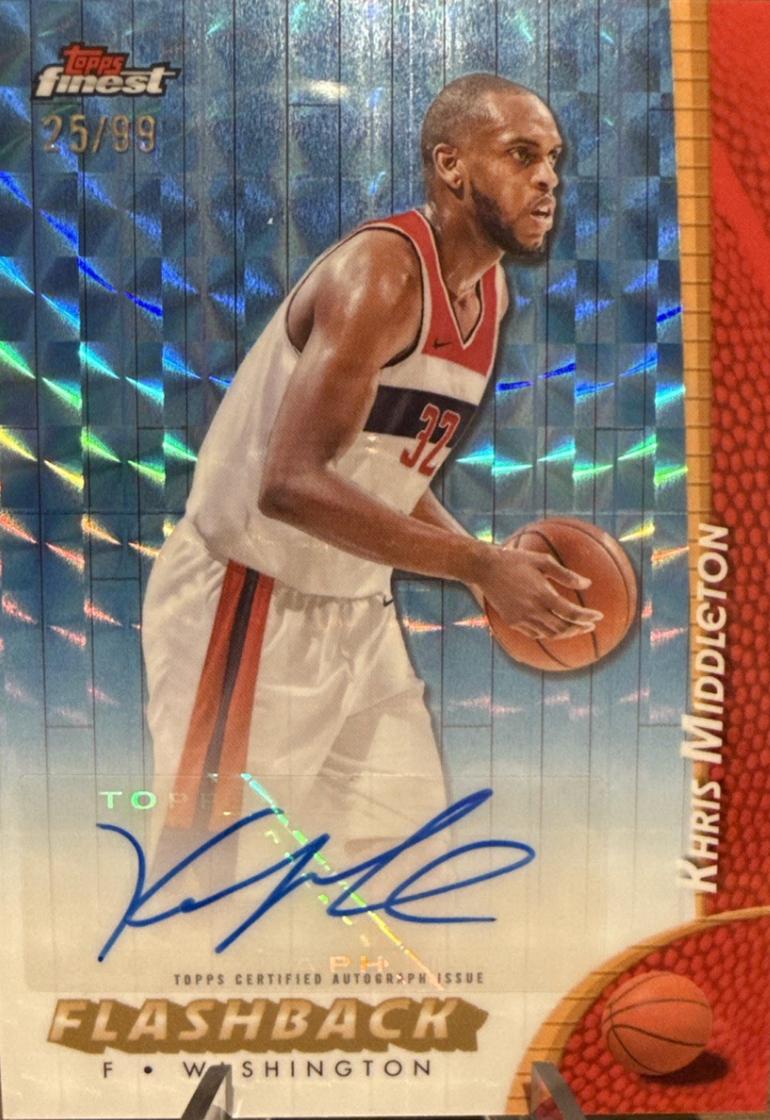 Khris Middleton [Blue Geometric] #FBA-KMD