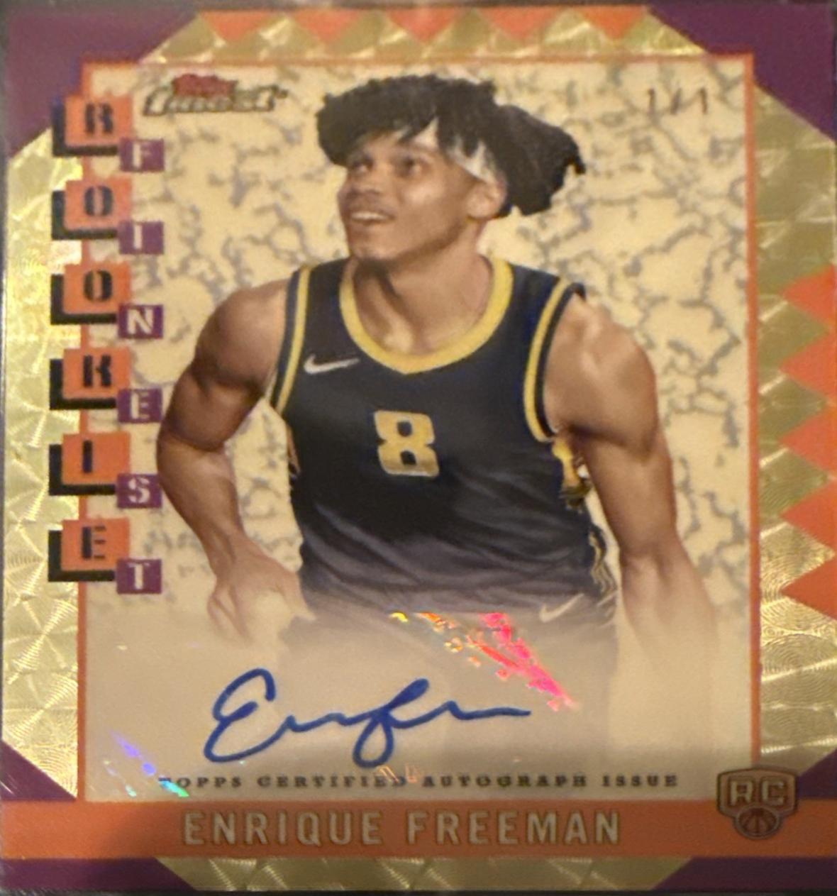 Enrique Freeman [Superfractor] #RFA-EF