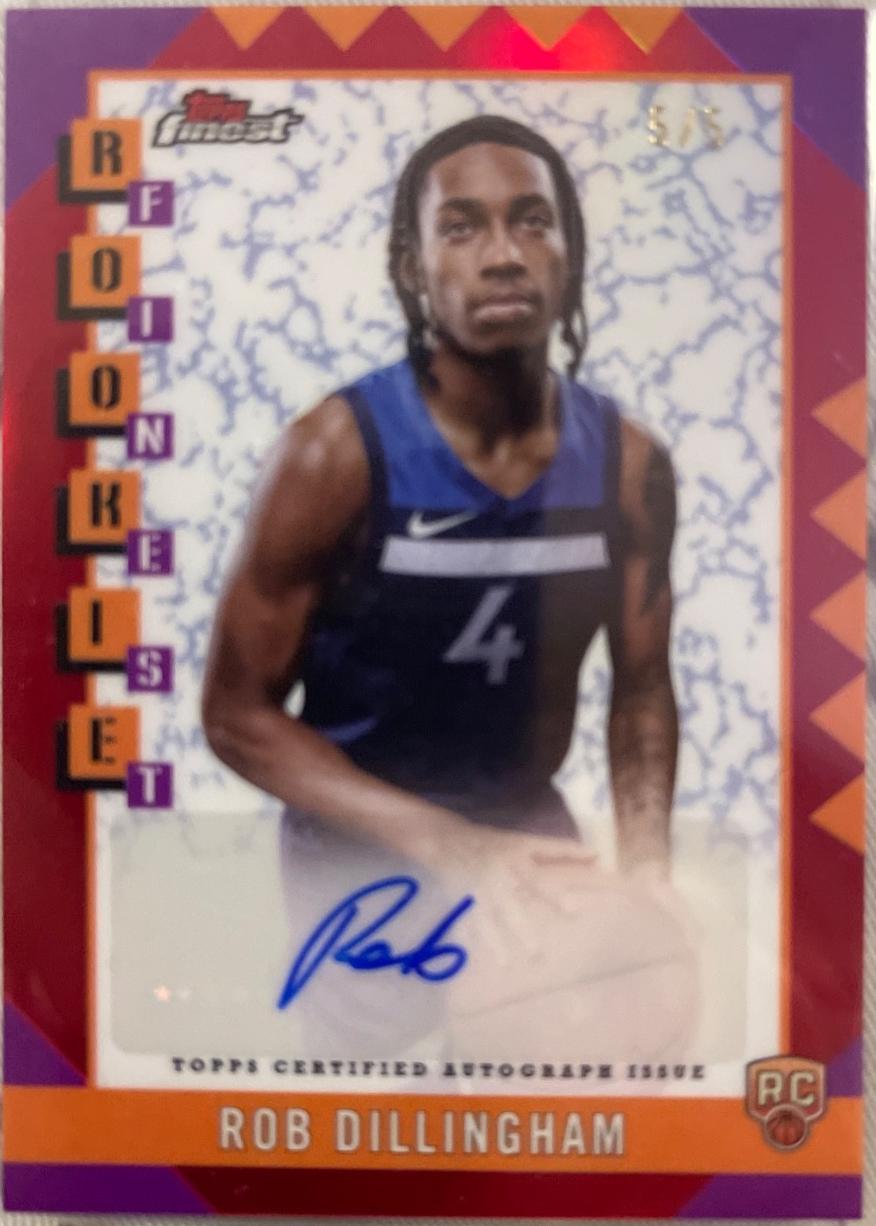 Rob Dillingham [Red Refractor] #RFA-RD