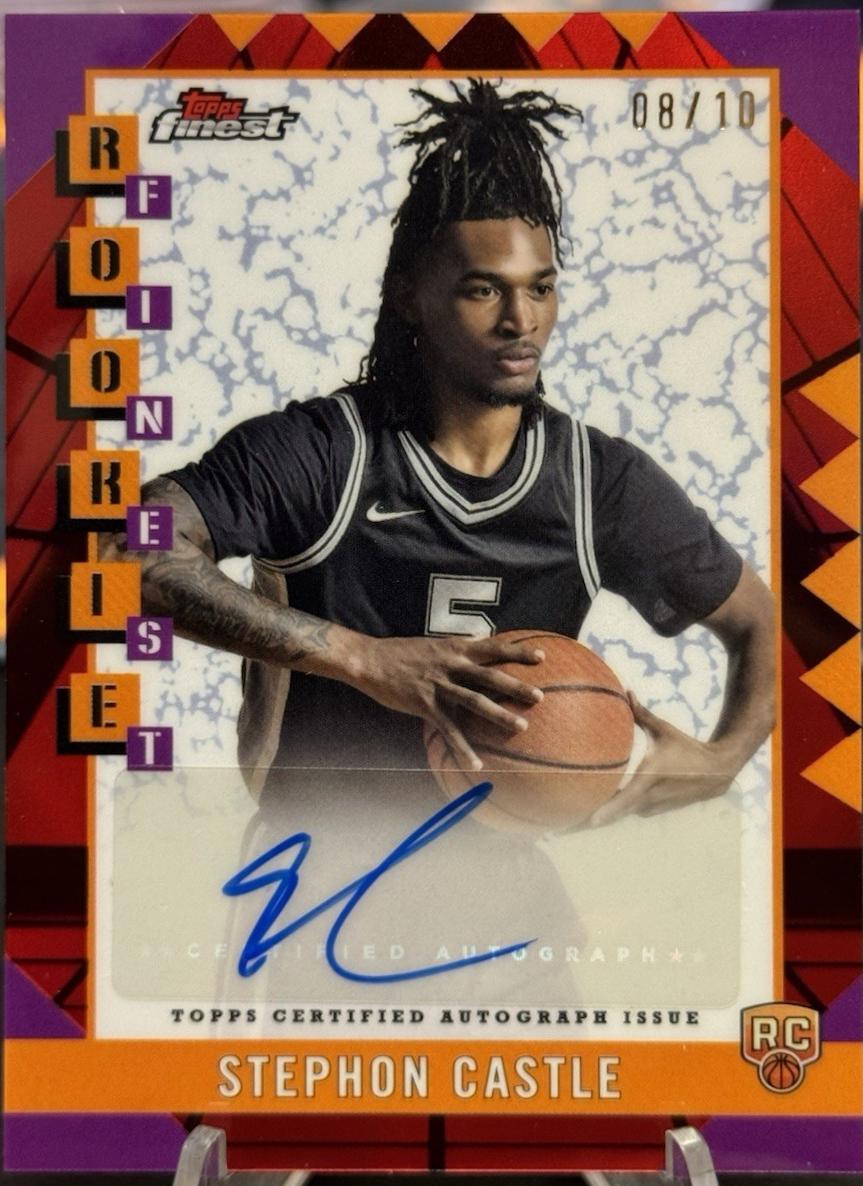Stephon Castle [Red Black Geometric Refractor] #RFA-SC
