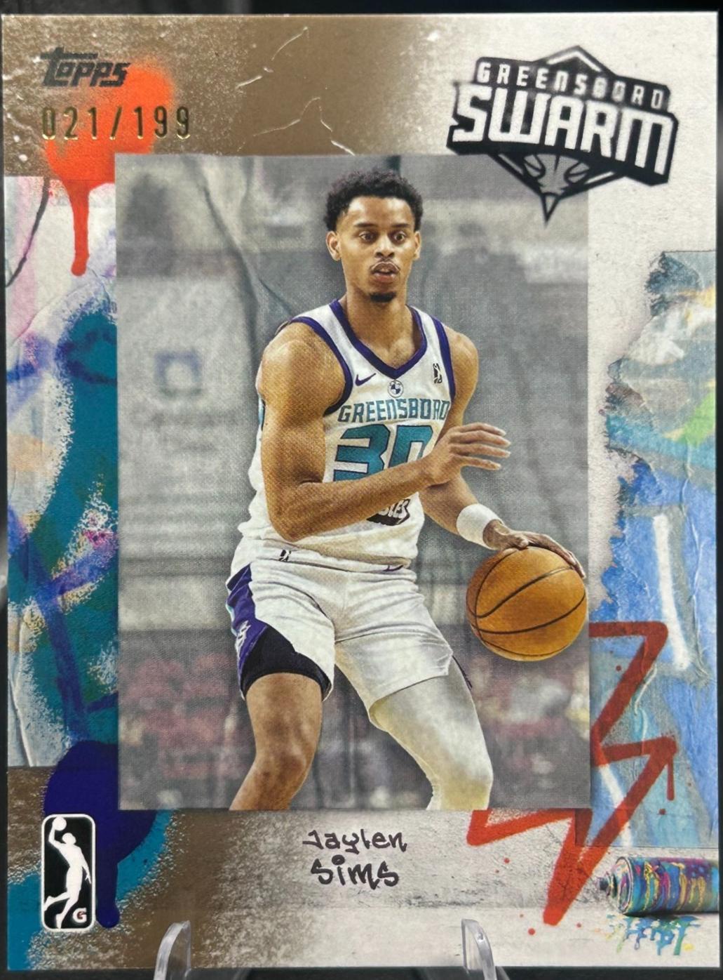 Jaylen Sims [Bronze] #38