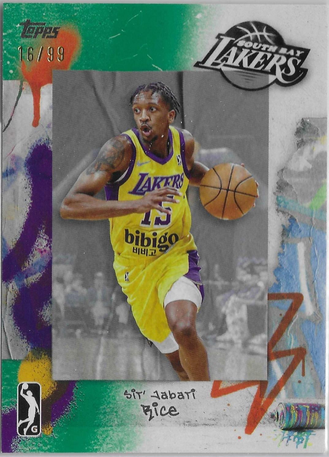 Sir' Jabari Rice [Green] #85