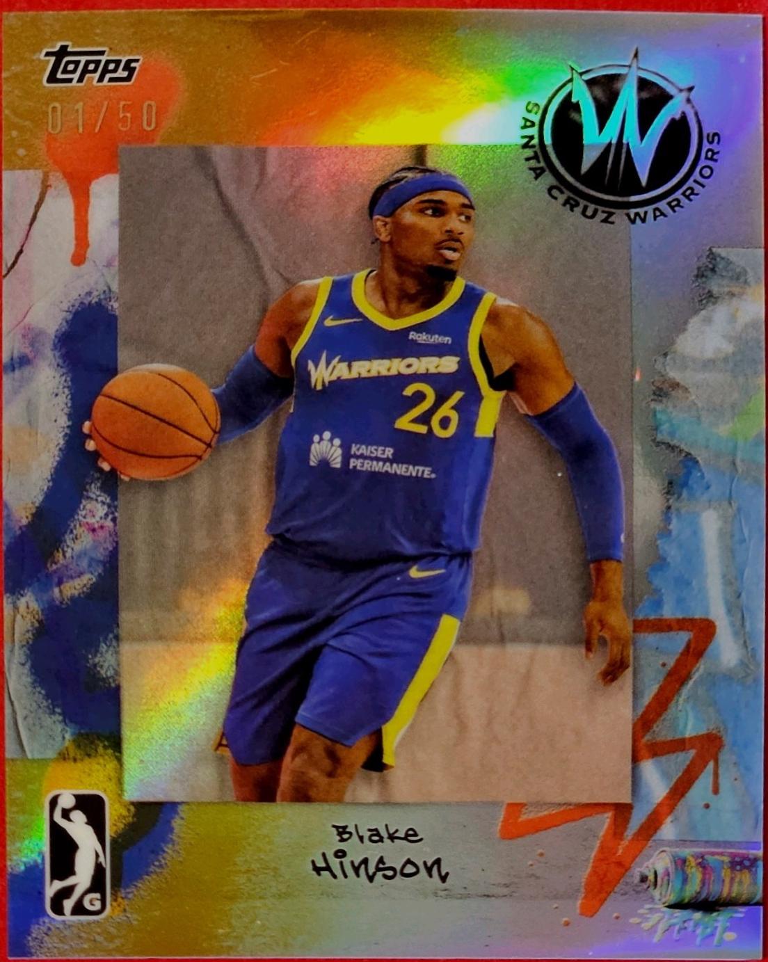 Blake Hinson [Gold Refractor] #BV-46