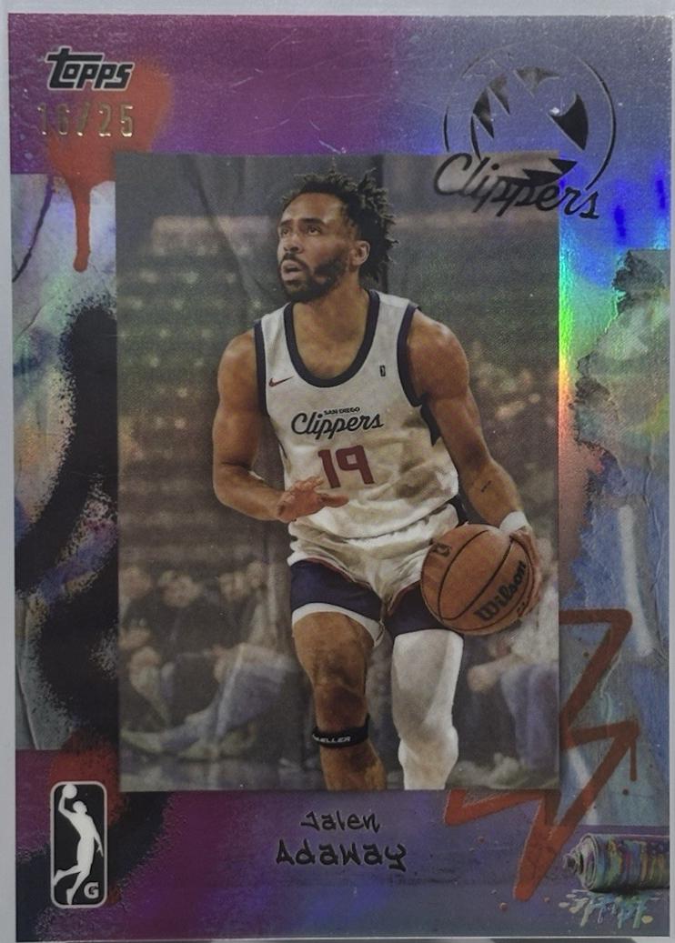Jalen Adaway [Pink Refractor] #BV-75