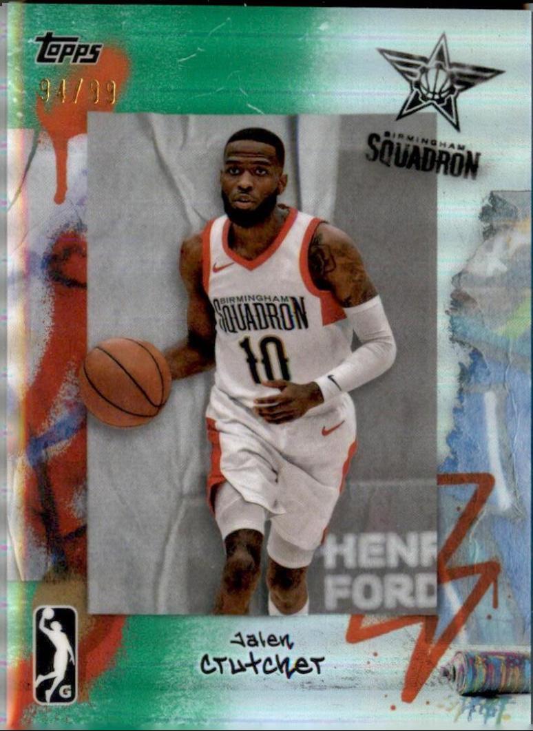 Jalen Crutcher [Green Refractor] #BV-3
