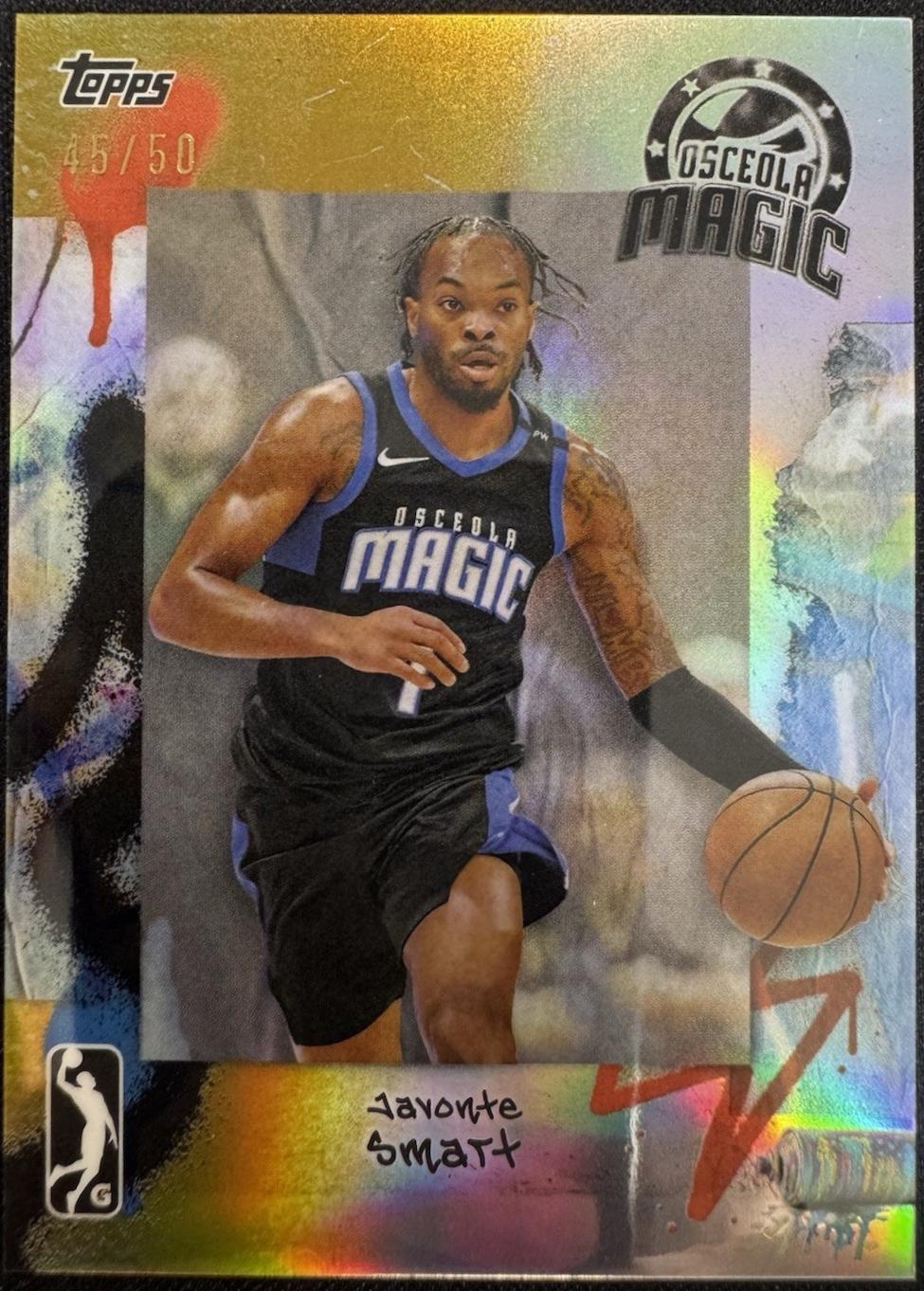 Javonte Smart [Gold Refractor] #BV-33