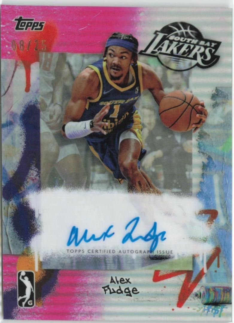 Alex Fudge [Pink Refractor] #AU-AF