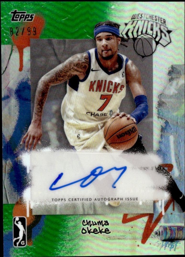 Chuma Okeke [Green Refractor] #AU-CO