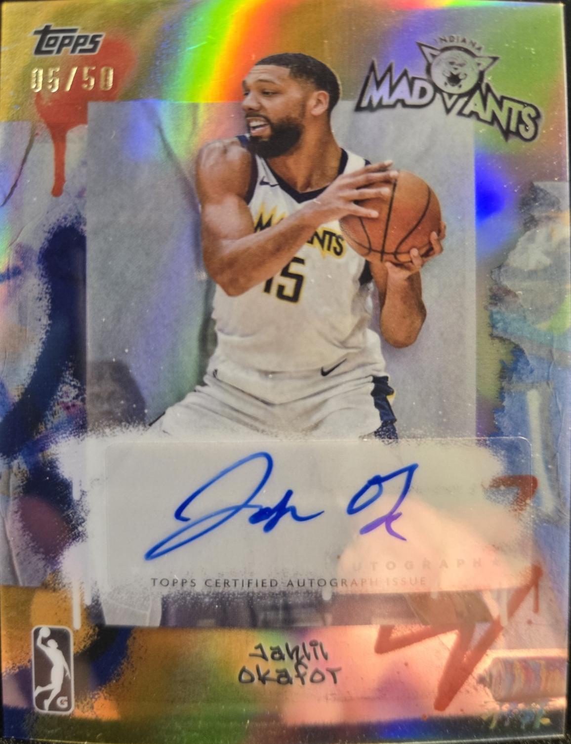 Jahlil Okafor [Gold Refractor] #AU-JO