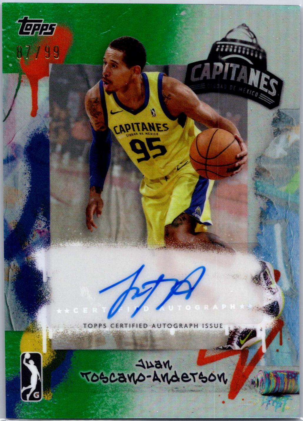Juan Toscano-Anderson [Green Refractor] #AU-JT