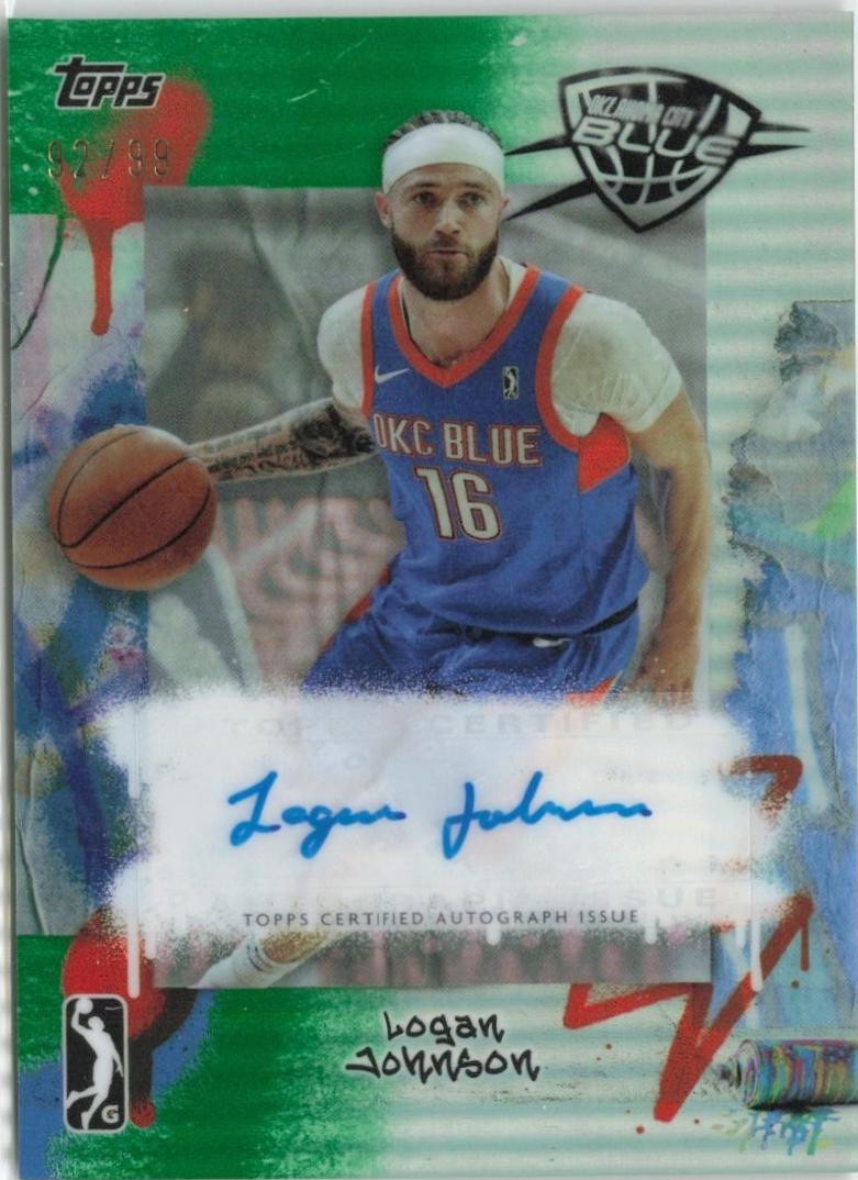 Logan Johnson [Green Refractor] #AU-LJ