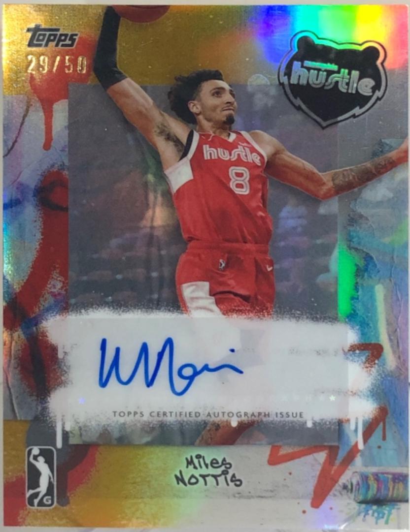 Miles Norris [Gold Refractor] #AU-MN