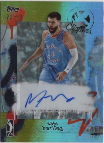 Nate Darling [Gold Refractor] #AU-ND
