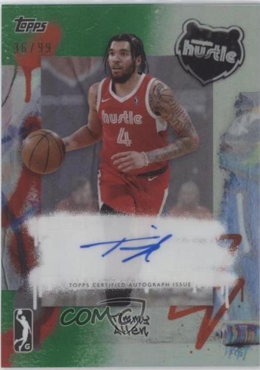 Timmy Allen [Green Refractor] #AU-TA