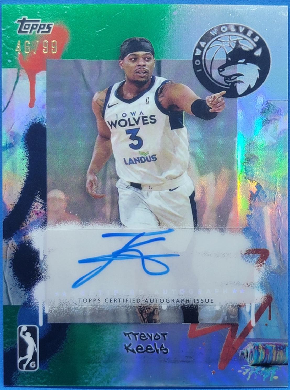 Trevor Keels [Green Refractor] #AU-TK