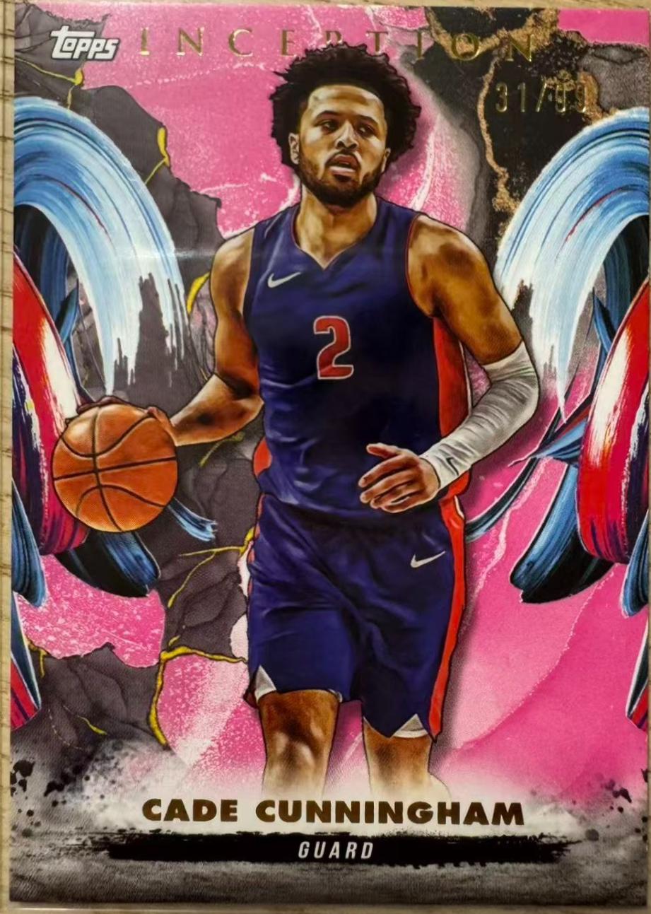 Cade Cunningham [Pink] #77