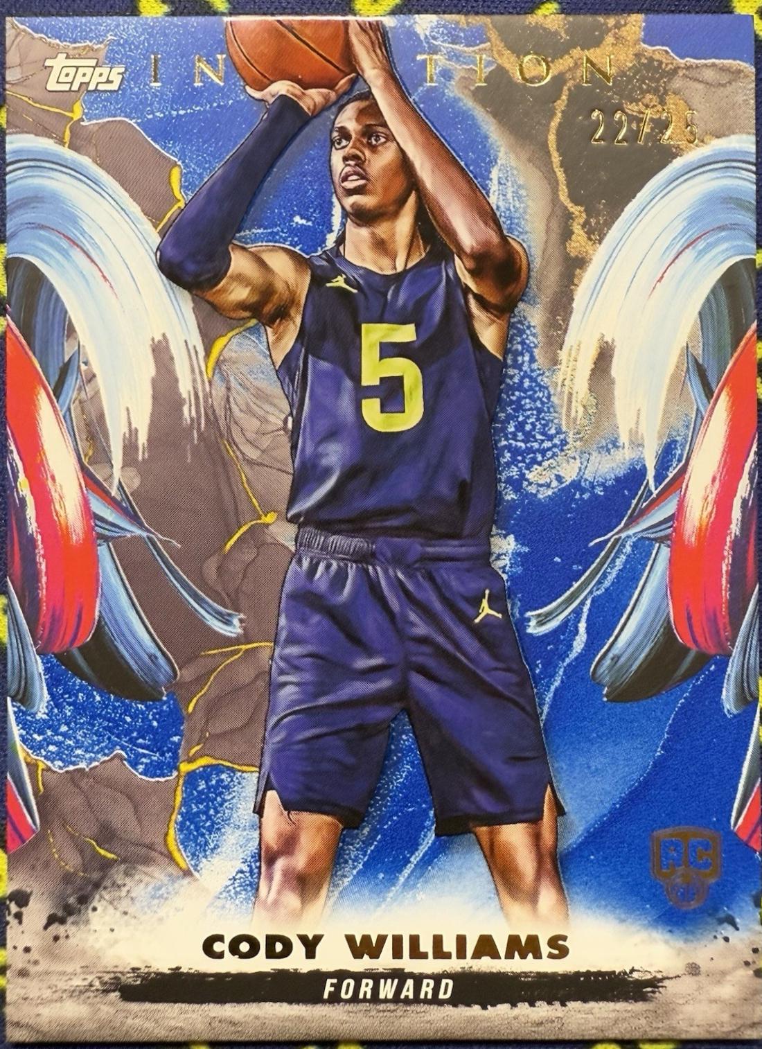 Cody Williams [Blue] #8