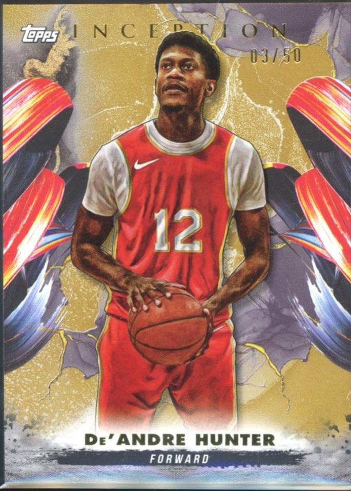 De'Andre Hunter [Holo Gold] #88