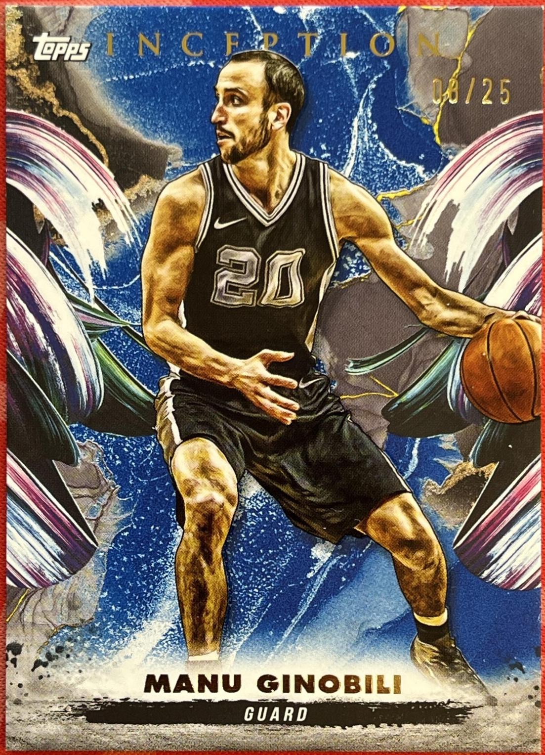 Manu Ginobili [Blue] #96