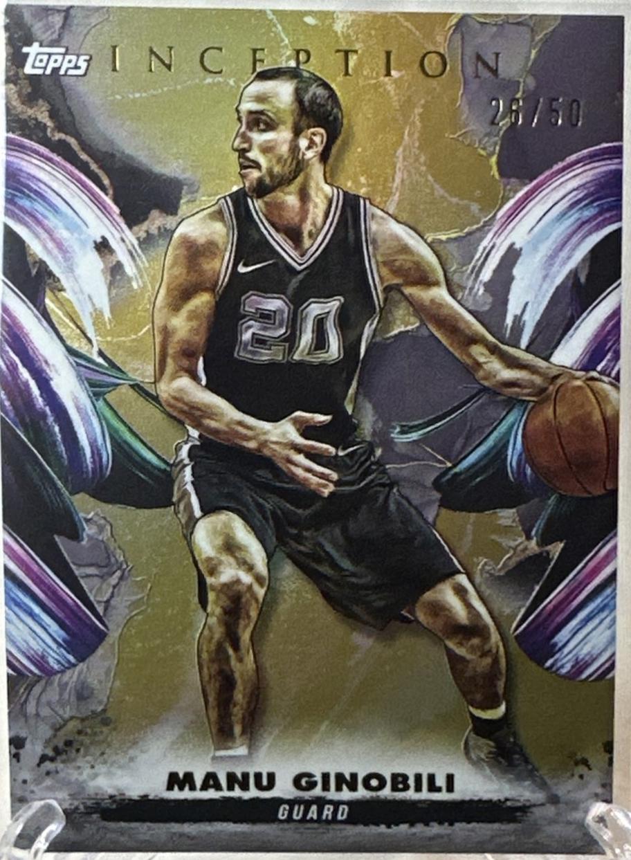 Manu Ginobili [Holo Gold] #96