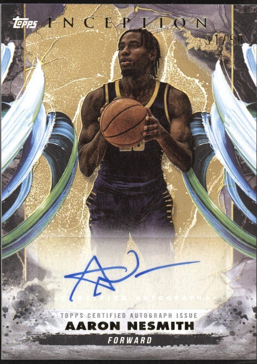 Aaron Nesmith [Holo Gold] #AC-AN