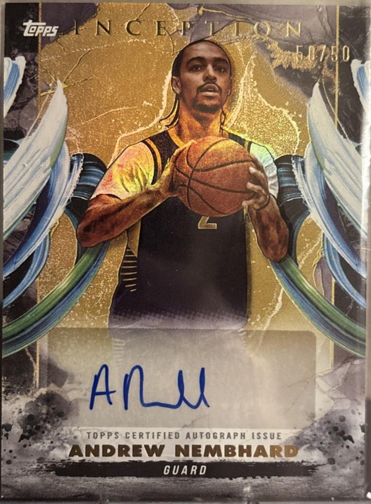 Andrew Nembhard [Holo Gold] #AC-ANB