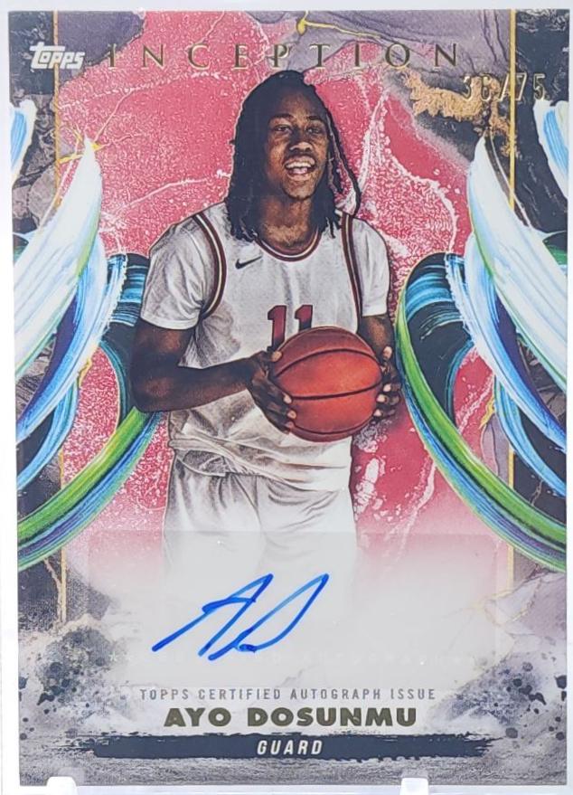 Ayo Dosunmu [Red] #AC-AD