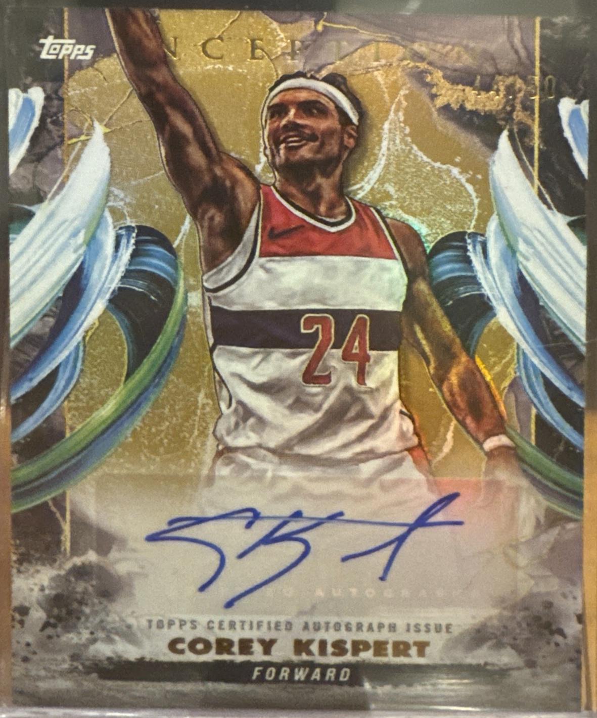 Corey Kispert [Holo Gold] #AC-CK