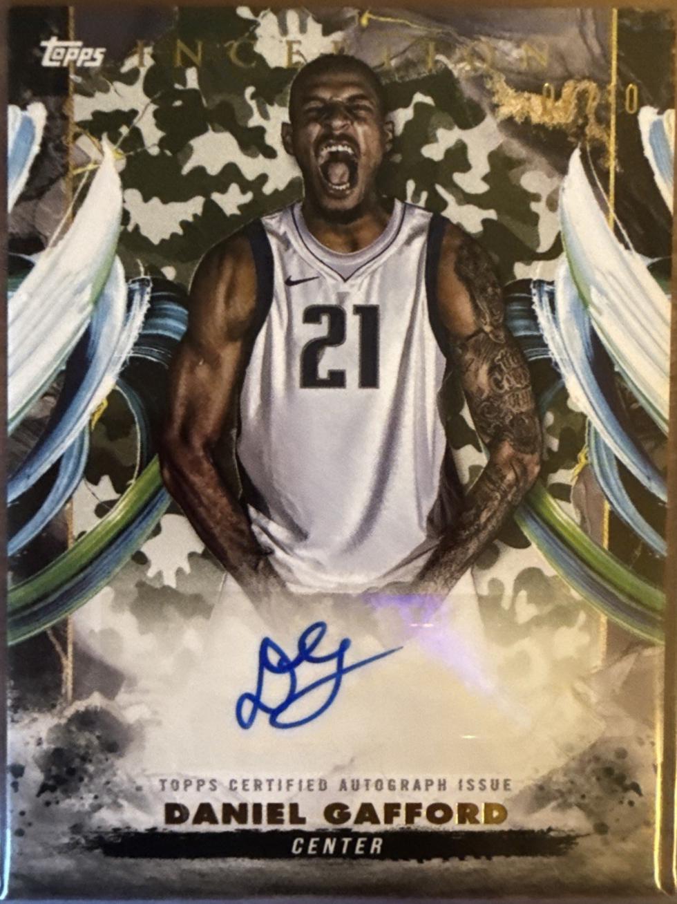 Daniel Gafford [Camo] #AC-DGF