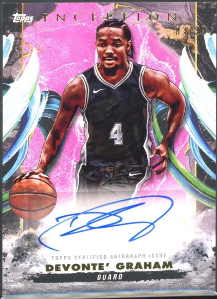Devonte' Graham [Pink] #AC-DG