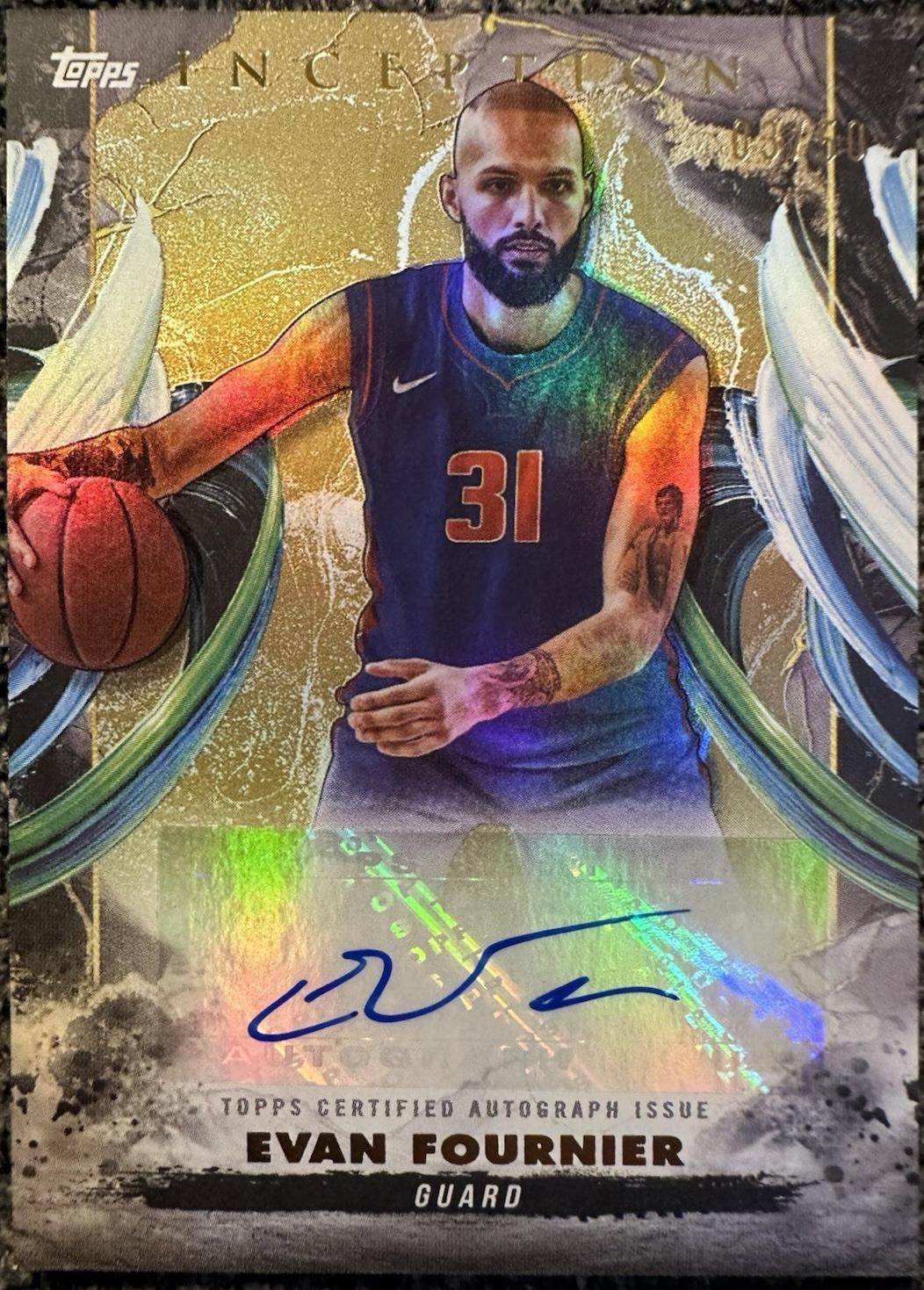 Evan Fournier [Holo Gold] #AC-EF