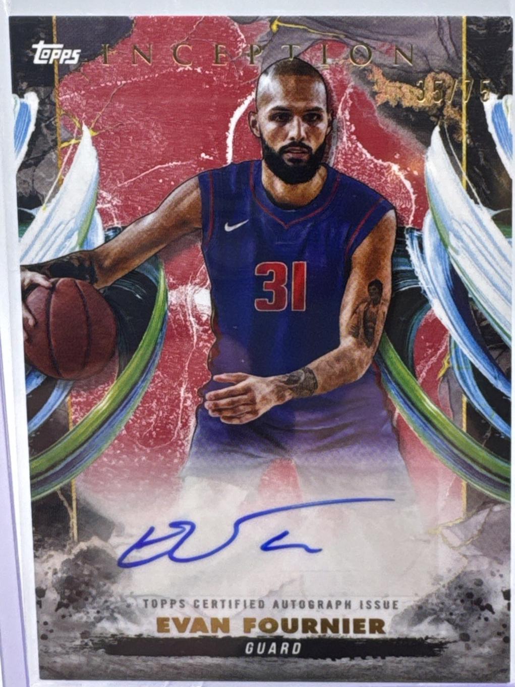 Evan Fournier [Red] #AC-EF