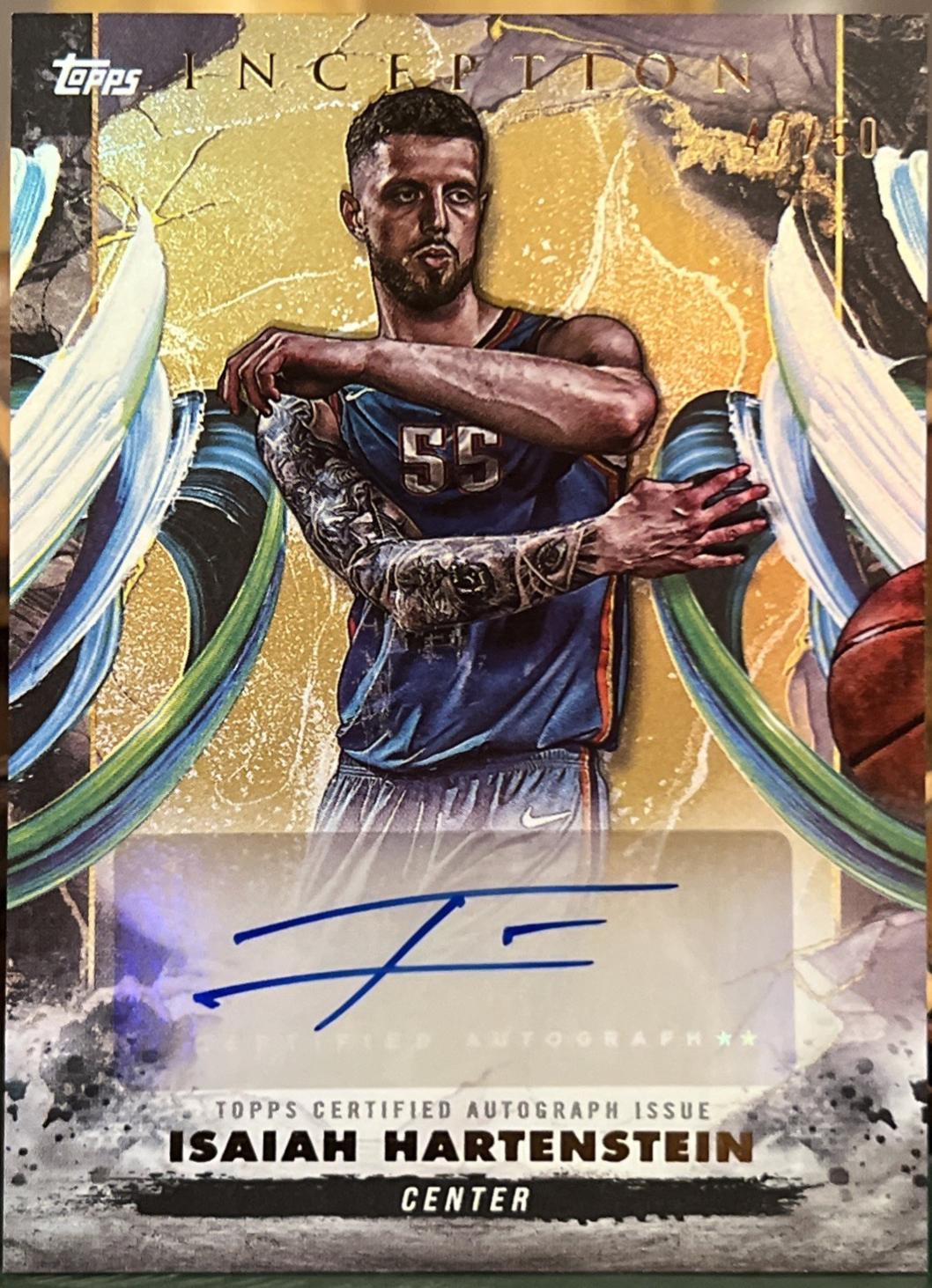 Isaiah Hartenstein [Holo Gold] #AC-IH