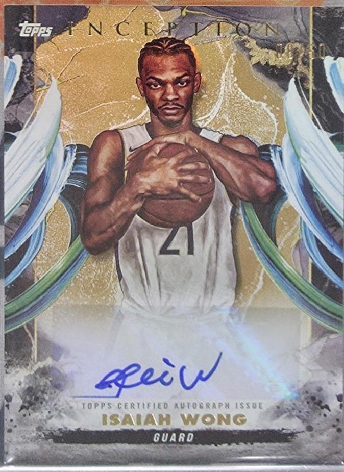 Isaiah Wong [Holo Gold] #AC-IW