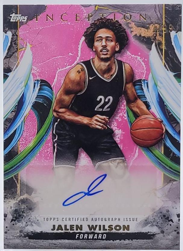 Jalen Wilson [Pink] #AC-JW