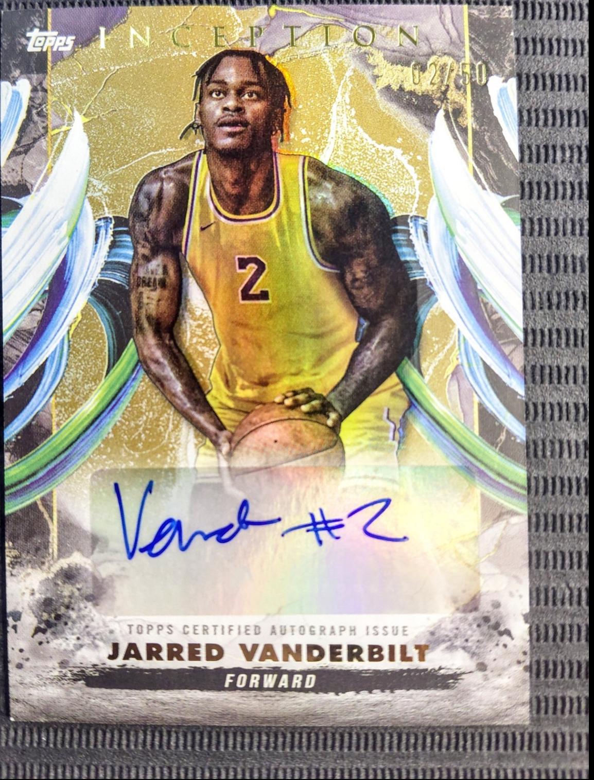 Jarred Vanderbilt [Holo Gold] #AC-JV