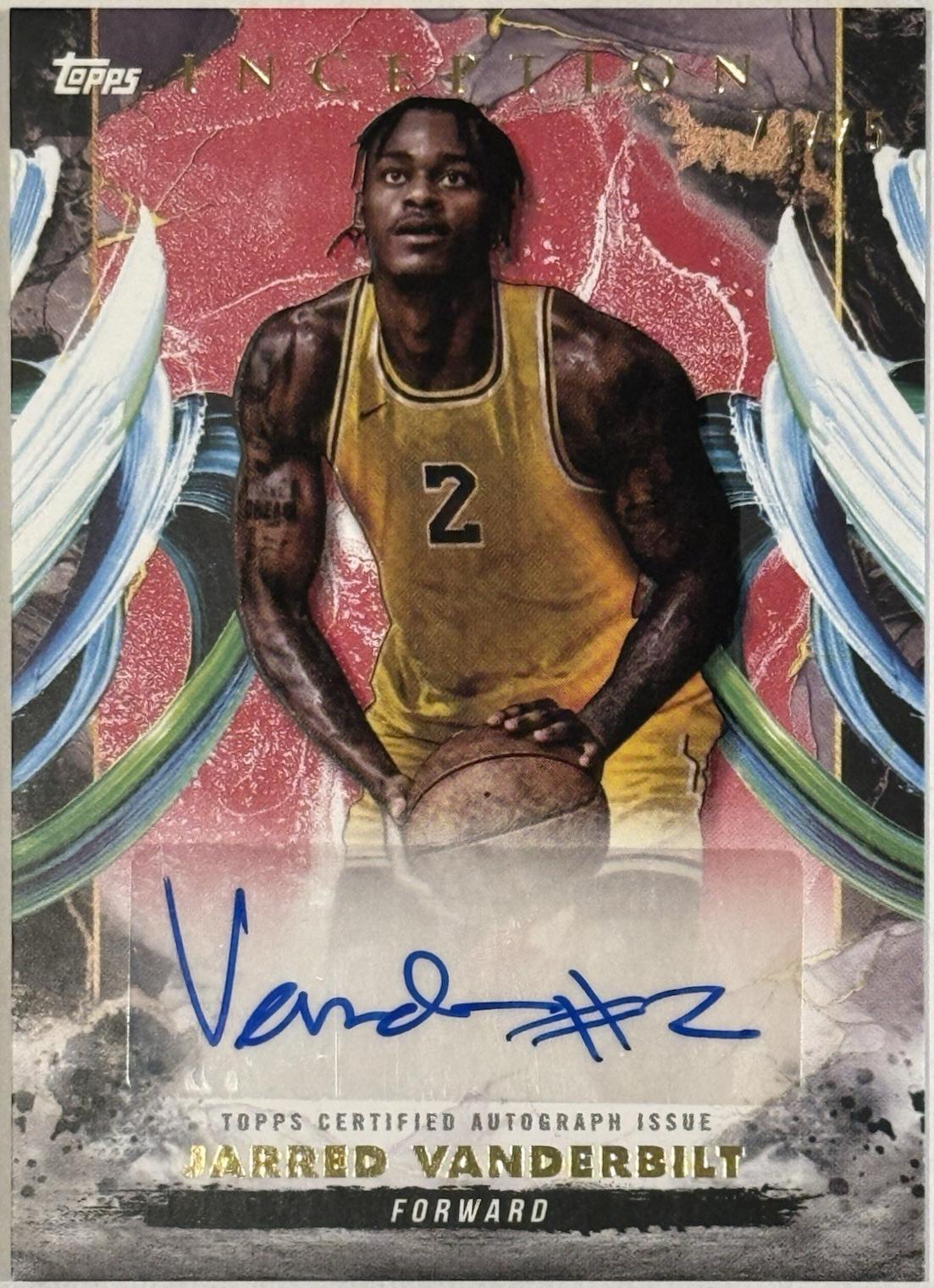 Jarred Vanderbilt [Red] #AC-JV