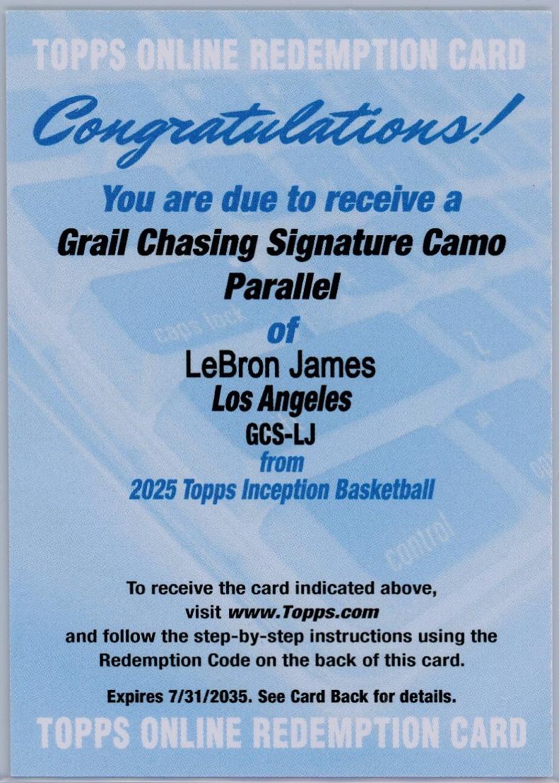 LeBron James [Camo] #GCS-LJ