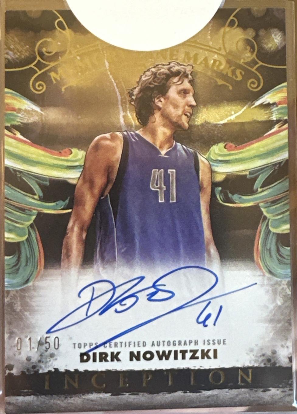 Dirk Nowitzki [Holo Gold] #MLM-DN