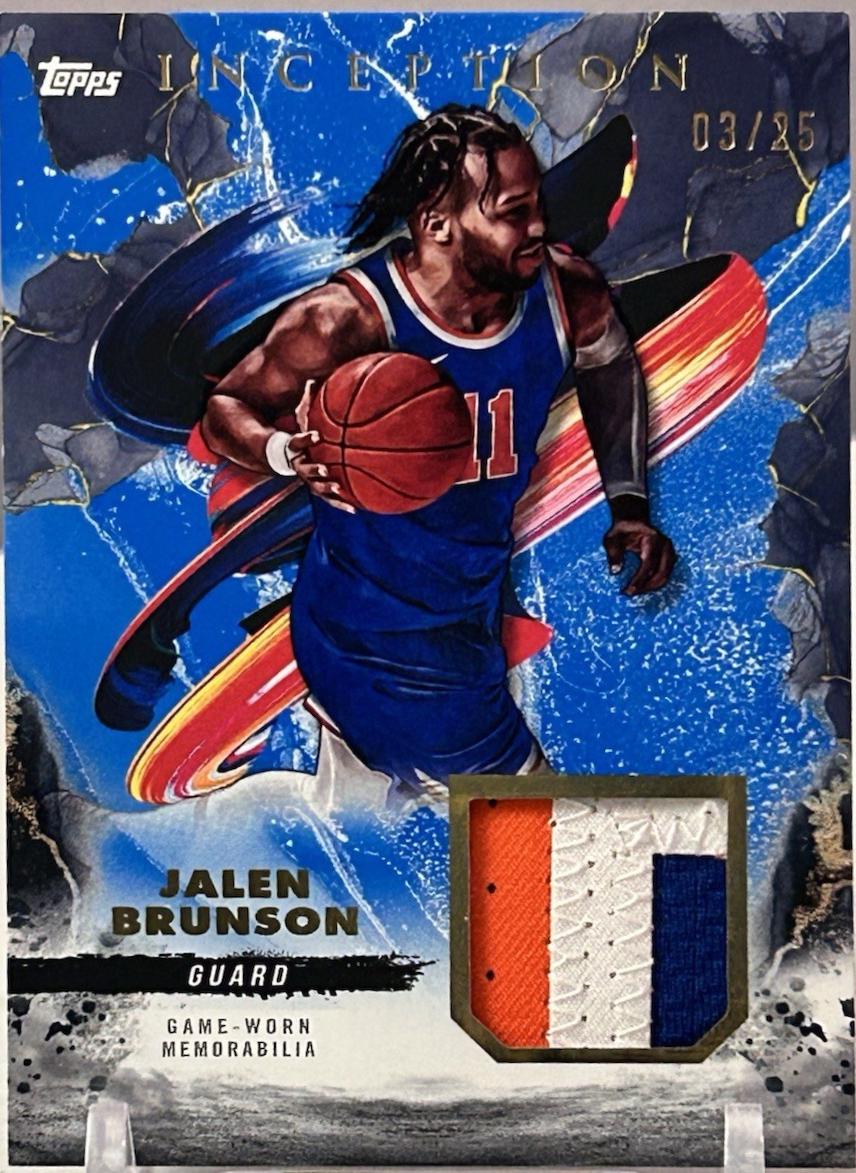 Jalen Brunson [Blue] #REC-JB