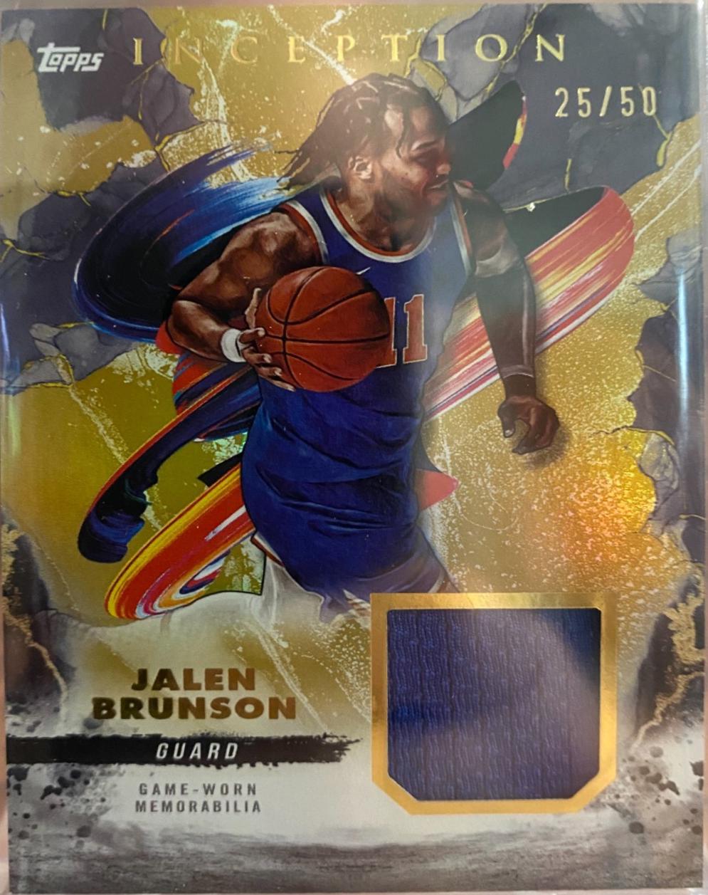 Jalen Brunson [Holo Gold] #REC-JB