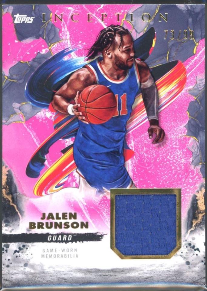 Jalen Brunson [Pink] #REC-JB