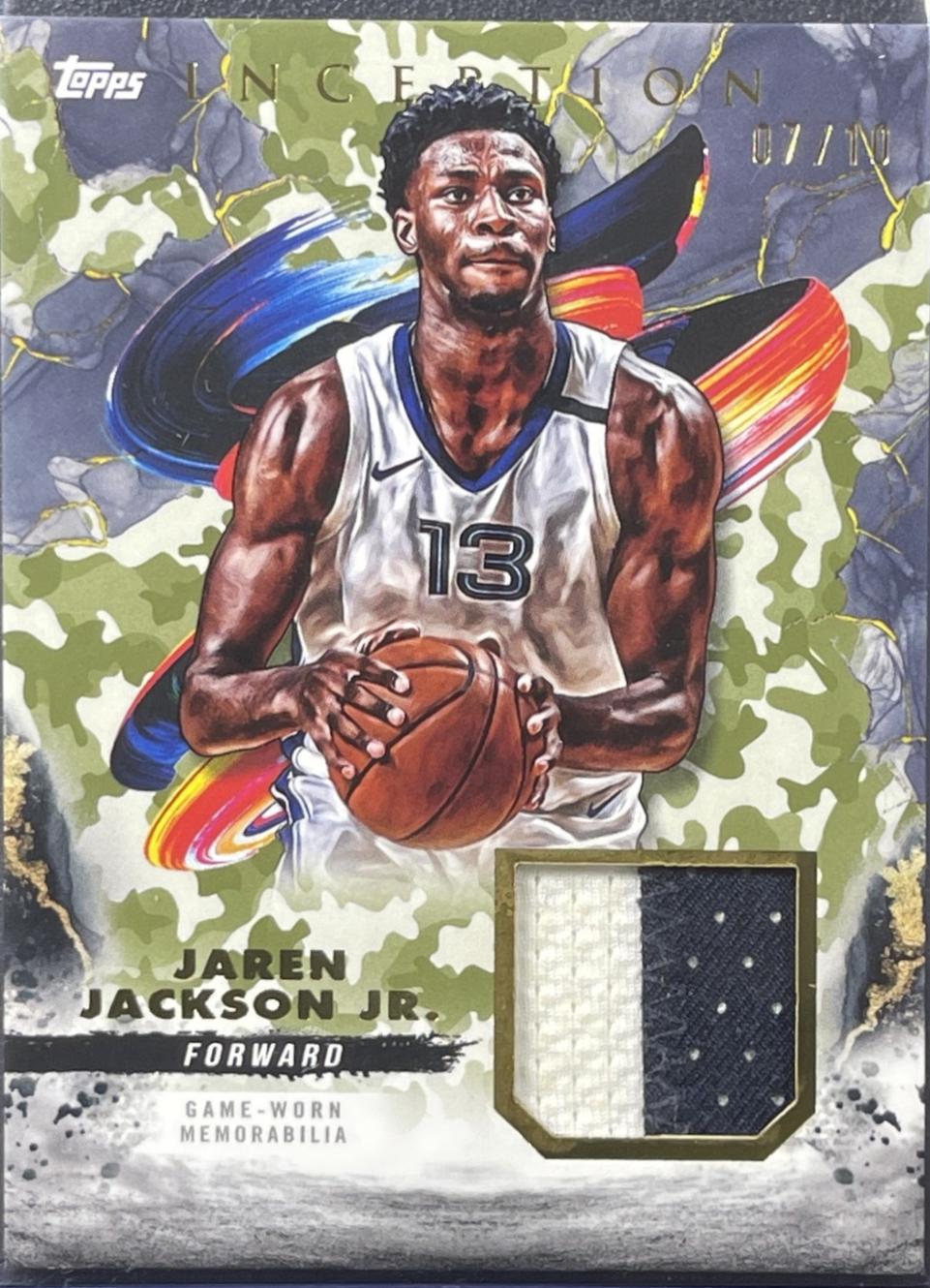 Jaren Jackson Jr. [Camo] #REC-JJJ
