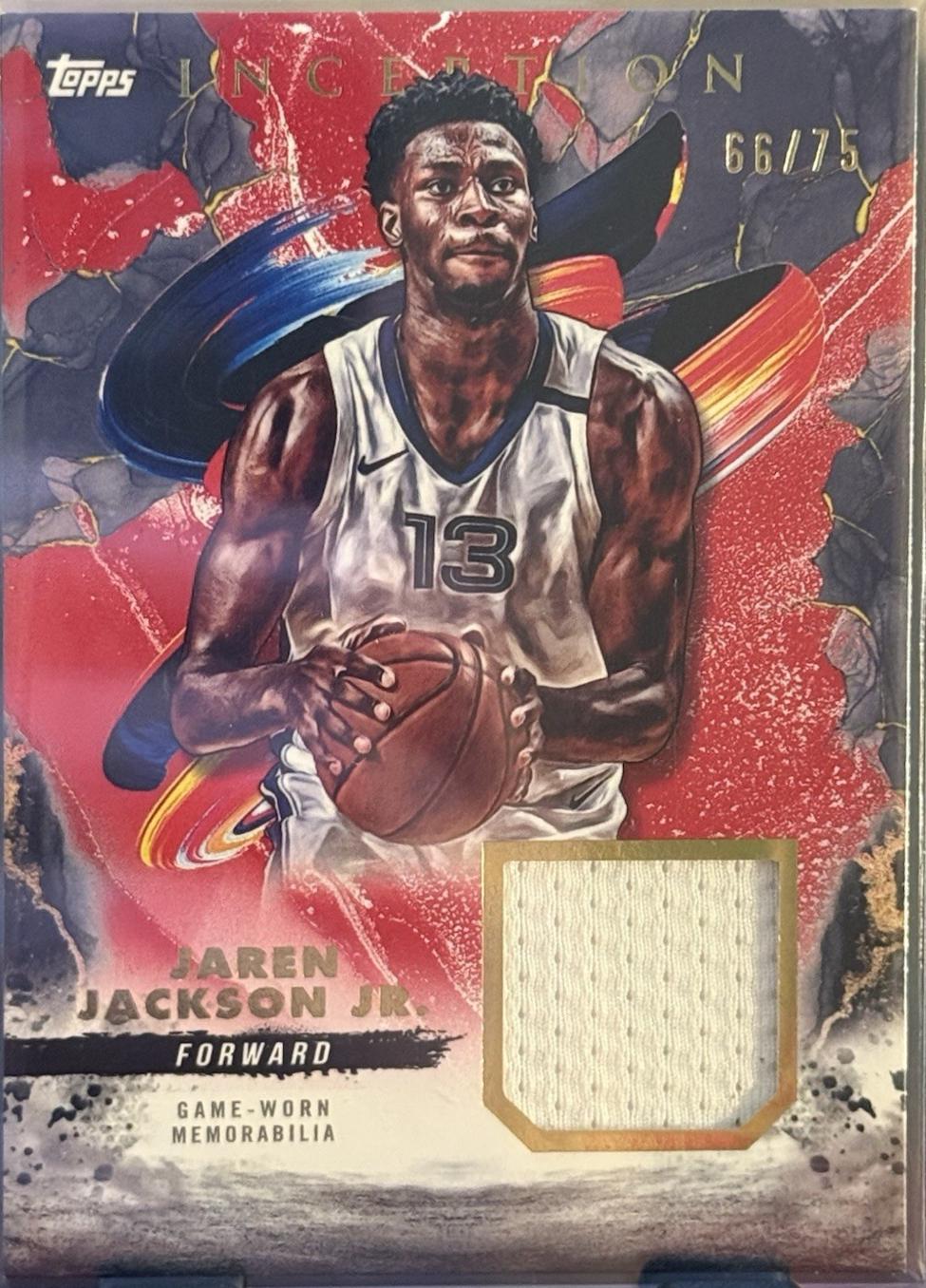 Jaren Jackson Jr. [Red] #REC-JJJ