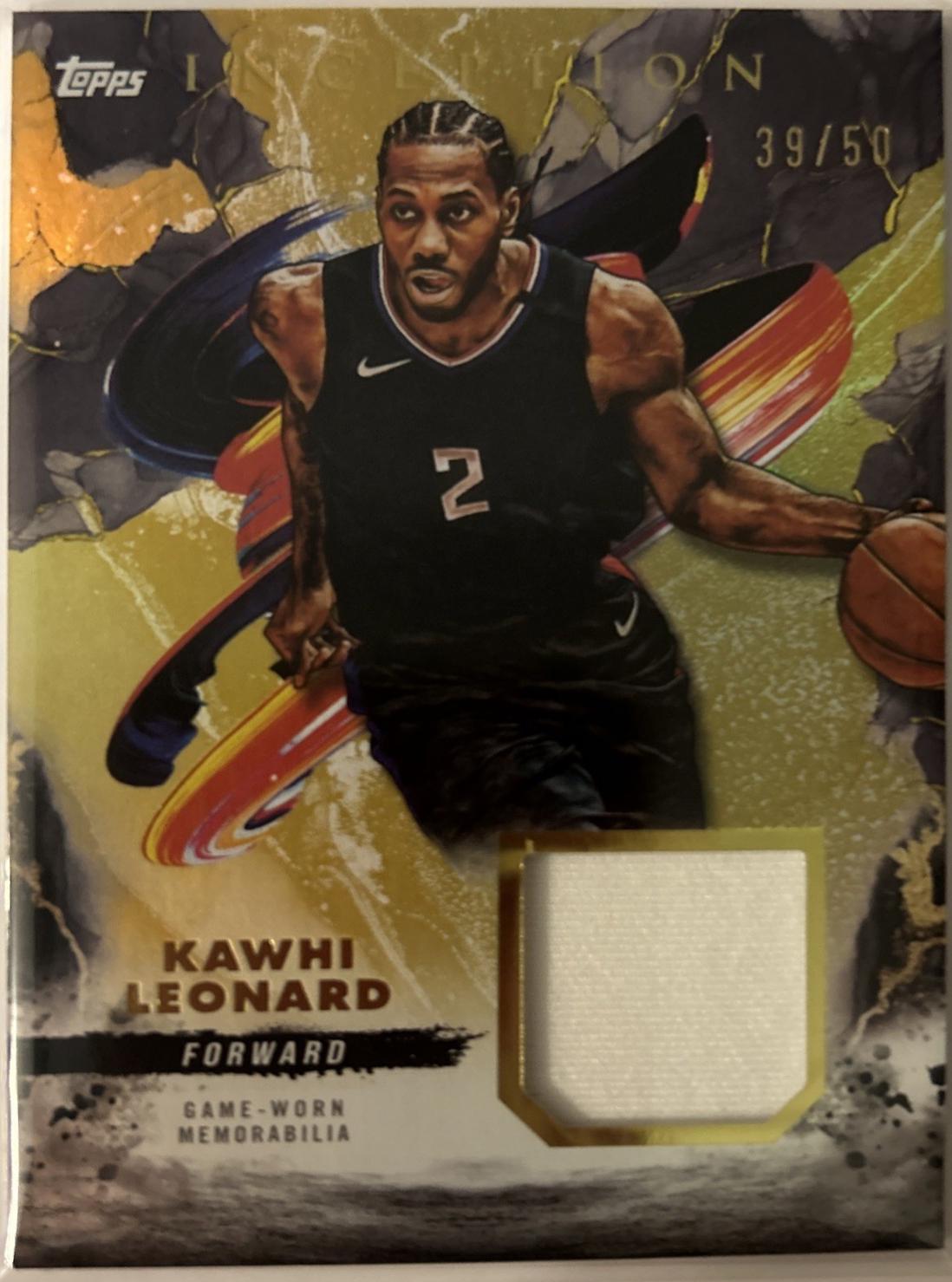 Kawhi Leonard [Holo Gold] #REC-KL