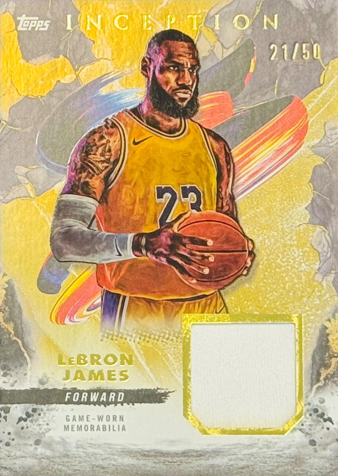 LeBron James [Holo Gold] #REC-LJ